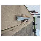 150ft of 6ft tall Chain link Fence, 6 ft poles, 4ft gate, and top crossbar