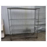 (UD1) Metal Shelf with Wheels 80