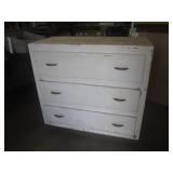 (A-1) Wood 3-Drawer Dresser - 36" H...