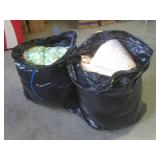 (EW6) 2 Large Trash Bags Full of As...