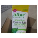 (EC1) 6 Tubes of Alba Botanica Suns...