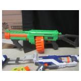 (F-2) Assorted Nerf Guns...