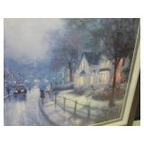 (FDS) Framed Thomas Kinkade "Hometo...