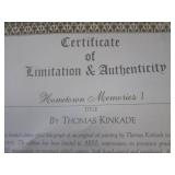 (FDS) Framed Thomas Kinkade "Hometo...