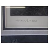 (A-4) Framed Signed and Numbered Te...