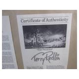 (A-4) Framed Signed and Numbered Te...