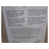 (A-4) Framed Signed and Numbered Te...