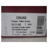 (CS) Pair of Orrefors Sweden Cruise...