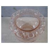 (CSB) Vintage Lace Edge/Rim Pink Gl...