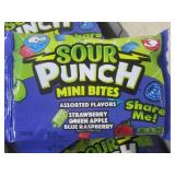 (B-3) 12 Bags of Sour Punch Assorte...