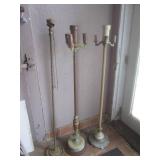 (BSB) 3 Vintage Floor Lamps...