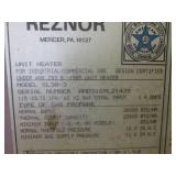 (EW4) Reznor Propane Shop Heater Mo...