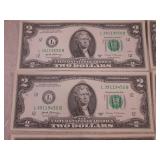 (CNTR) 8 - $2 Bills...