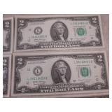 (CNTR) 8 - $2 Bills...