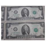 (CNTR) 8 - $2 Bills...