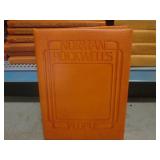 (B-123) 10 Leather Bound Books - Bu...
