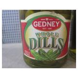 (C-3) 2 Jars of Gedney Whole Dills ...