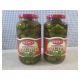 (C-3) 2 Jars of Gedney Kosher Dill ...
