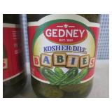 (C-3) 2 Jars of Gedney Kosher Dill ...