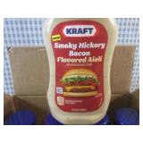 (B-1) 8 Bottles of Kraft Smoky Hick...