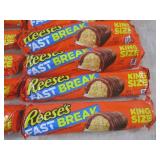 (B-3) 12 King Size Reeses Fast Brea...