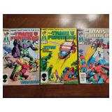 Marvel:  Transformers Comic Books V1:  #10, 11, 12