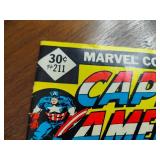 Marvel Comics Group:  Captain America #211, #214 & #231