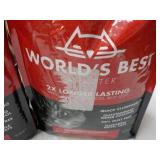 3 bags Worlds Best Cat Litter 8lbs ...
