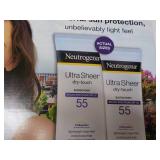 3 ct Neutrogena Sunscreen 55...
