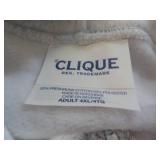Clique Grey Zip Front Sweatshirt wi...