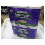 24 rolls Pasque 2 ply Bath Tissue...