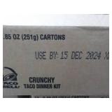 Case of 12 Taco Bell Crunchy Taco M...