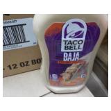 8 ct Taco Bell 12 oz BAJA Sauce...