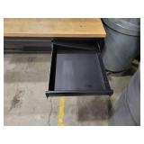 Lot of 10 Rolling Workbenches (559226) Butcher Block Tops on Metal Frames with Casters That Lock, See Description