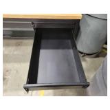 Lot of 10 Rolling Workbenches (559226) Butcher Block Tops on Metal Frames with Casters That Lock, See Description