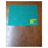 Olfa Rotary Cutting May & 12x12 June Taylor Cutting Guide