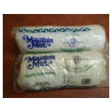 Two Rolls Mount Mist Polyester Quilt Batting