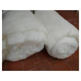 Two Rolls Mount Mist Polyester Quilt Batting