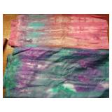 Four Batik/Watercolor/Tie Dye Cotton Materials 4 Yards Each