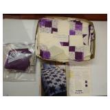 "Stars of the Night" Quilt- Pattern & Pieces & Materials