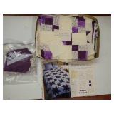 "Stars of the Night" Quilt- Pattern & Pieces & Materials