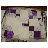 "Stars of the Night" Quilt- Pattern & Pieces & Materials