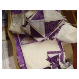 "Stars of the Night" Quilt- Pattern & Pieces & Materials