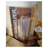 Box of Notions-New & Used Velcro, Binding, Zippers, Etc