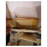 Box of Notions-New & Used Velcro, Binding, Zippers, Etc