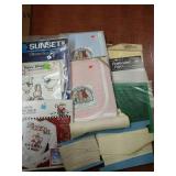 Baby Crosstitch Patterns, Daisy Kingdom Kit, Blankies, Ribbons & Aida Cloth