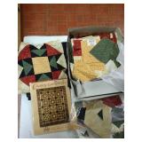 "Country Gatherings" Quilt Pattern & Pieces & Materials