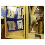 Lot of Sewing & Tapestry Needles & Some Threads
