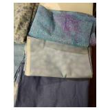 Six Blue Cotton Materials