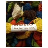 Box FULL of New Guro Tapestry Wool Skeins